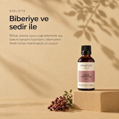 Bıttım (Menengiç) Yağı 50 ml — biberiye ve sedir ile
