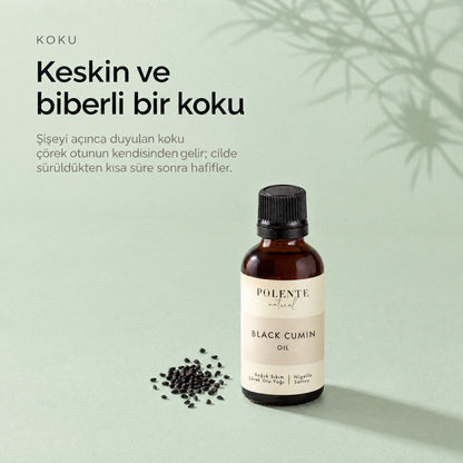 Çörek Otu Yağı 50 ml — keskin ve biberli bir koku
