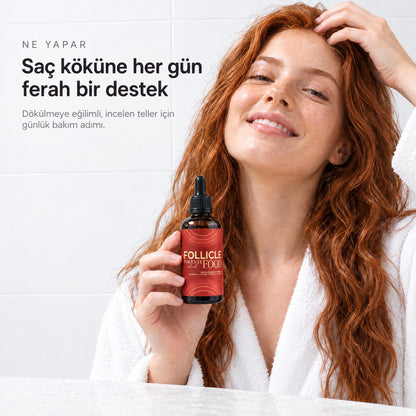 Follicle Food Saç Kökü Serumu 50 ml — saç köküne her gün ferah bir destek