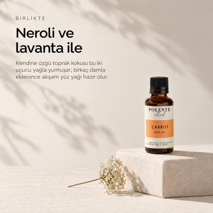 Havuç Tohumu Yağı 30 ml — neroli ve lavanta ile