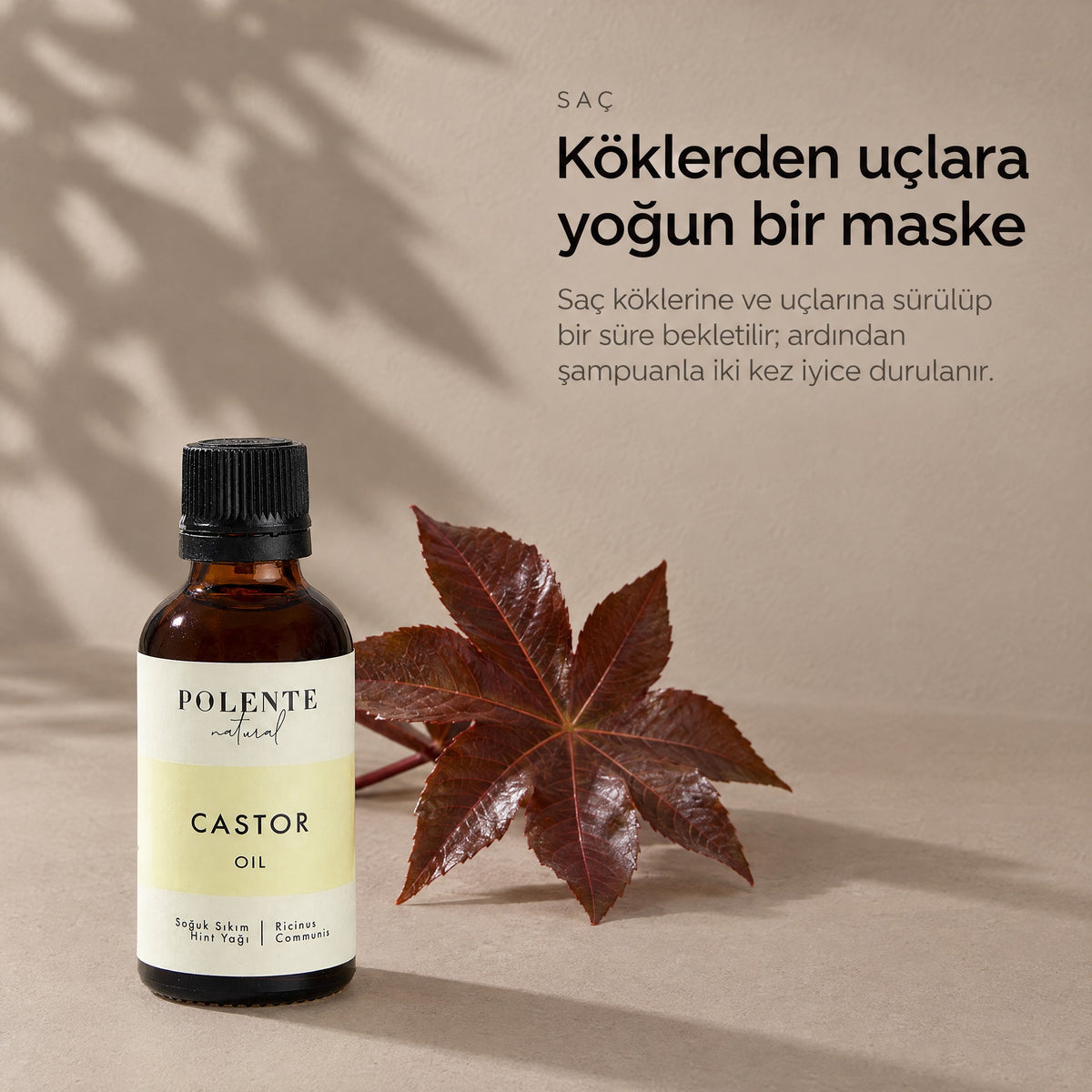 Hint Yağı 50 ml — köklerden uçlara yoğun bir maske