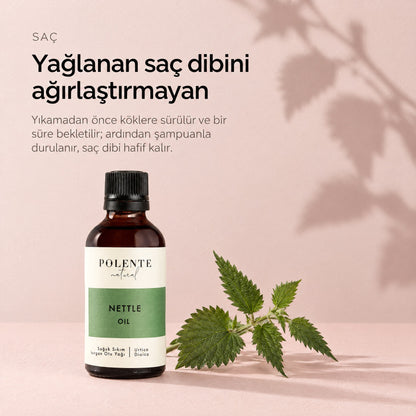 Isırgan Otu Yağı 50 ml — yağlanan saç dibini ağırlaştırmayan