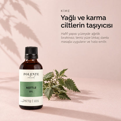 Isırgan Otu Yağı 50 ml — yağlı ve karma ciltlerin taşıyıcısı