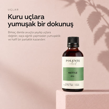 Isırgan Otu Yağı 50 ml — kuru uçlara yumuşak bir dokunuş