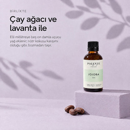 Jojoba Yağı 50 ml — çay ağacı ve lavanta ile