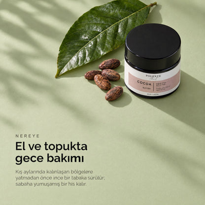 Kakao Butter 50 ml — el ve topukta gece bakımı