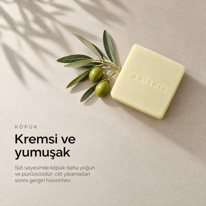 Keçi Sütü Sabunu — kremsi ve yumuşak