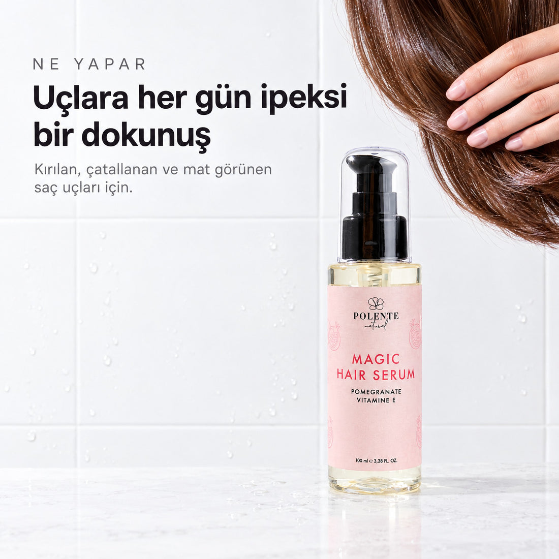 Kırılma Karşıtı Saç Bakım Serumu 100 ml — uçlara her gün ipeksi bir dokunuş