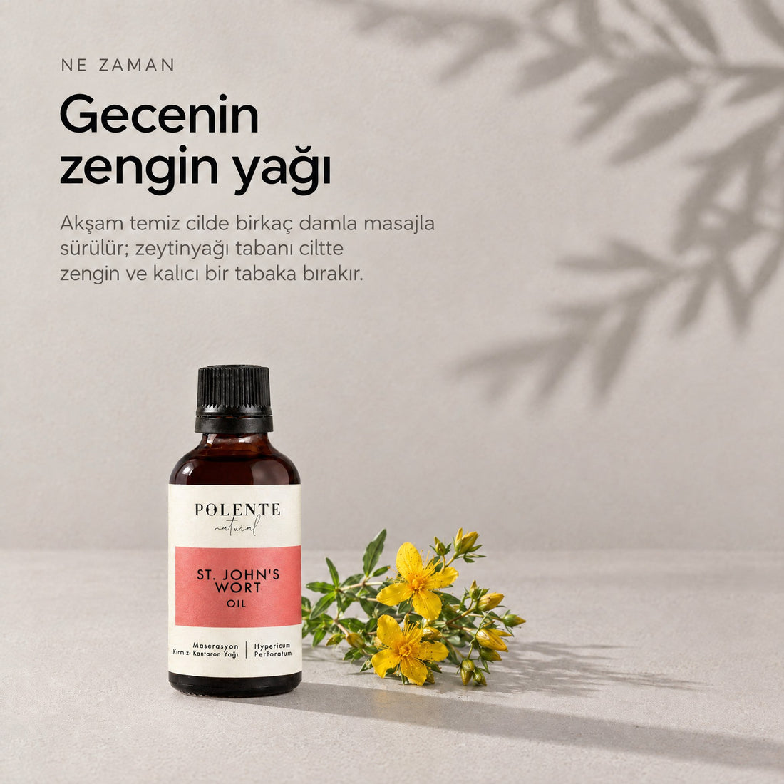 Kırmızı Kantaron Yağı 50 ml — gecenin zengin yağı