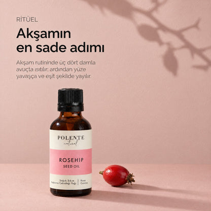 Kuşburnu Çekirdeği Yağı 50 ml — akşamın en sade adımı