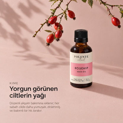 Kuşburnu Çekirdeği Yağı 50 ml — yorgun görünen ciltlerin yağı