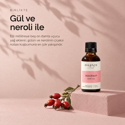 Kuşburnu Çekirdeği Yağı 50 ml — gül ve neroli ile
