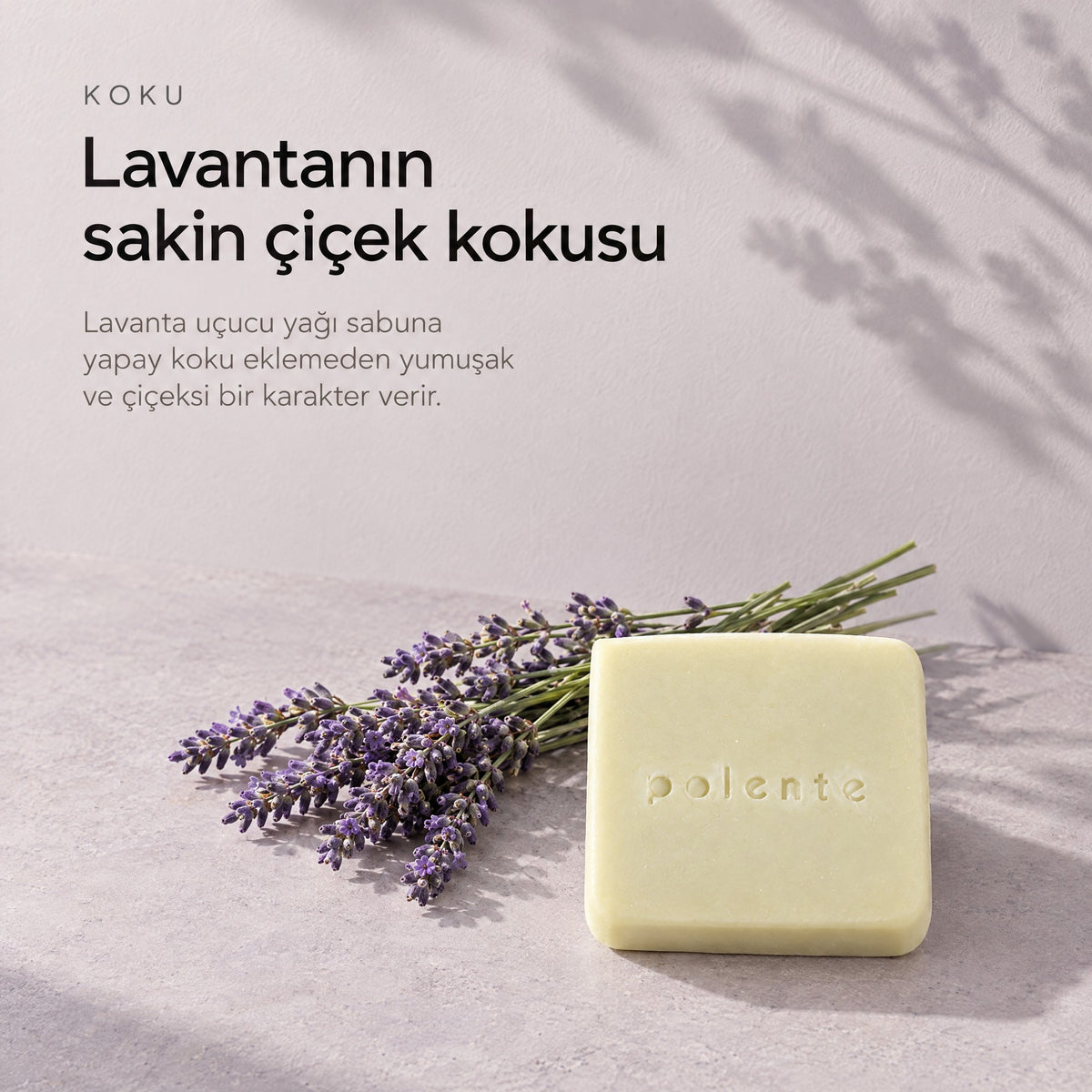 Lavanta Sabunu 110 gr — lavantanın sakin çiçek kokusu