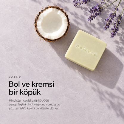 Lavanta Sabunu 110 gr — bol ve kremsi bir köpük