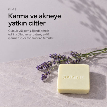 Lavanta Sabunu 110 gr — karma ve akneye yatkın ciltler