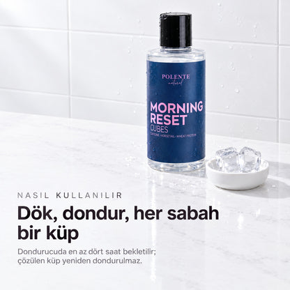 Morning Reset Cubes 200 ml — dökün, dondurun, her sabah bir küp