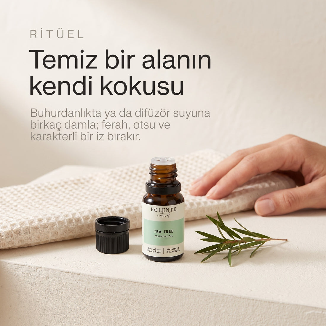 Çay ağacı uçucu yağı ritüel