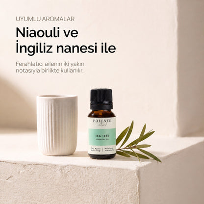 Niaouli ve İngiliz nanesi ile