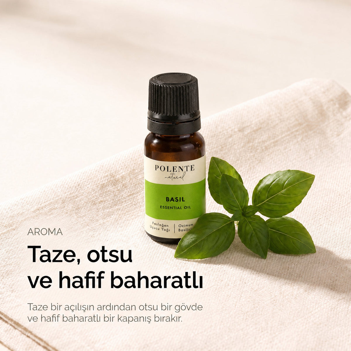 Taze, otsu ve hafif baharatlı