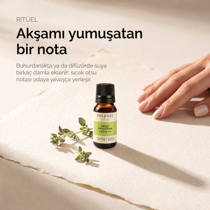 Mercanköşk uçucu yağı 5 ml — buhurdanlıkta ritüel