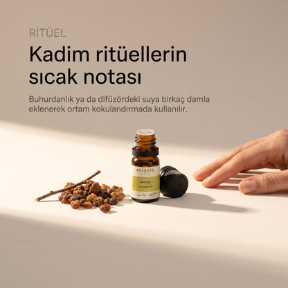Mür uçucu yağı 5 ml — buhurdanlıkta ritüel