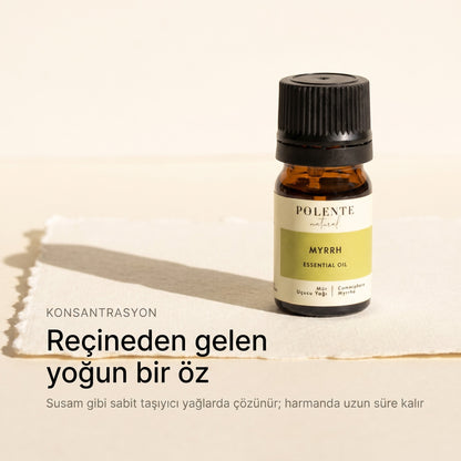 Reçineden gelen yoğun mür özü