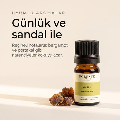 Mür yağı ile uyumlu aromalar: günlük ve sandal