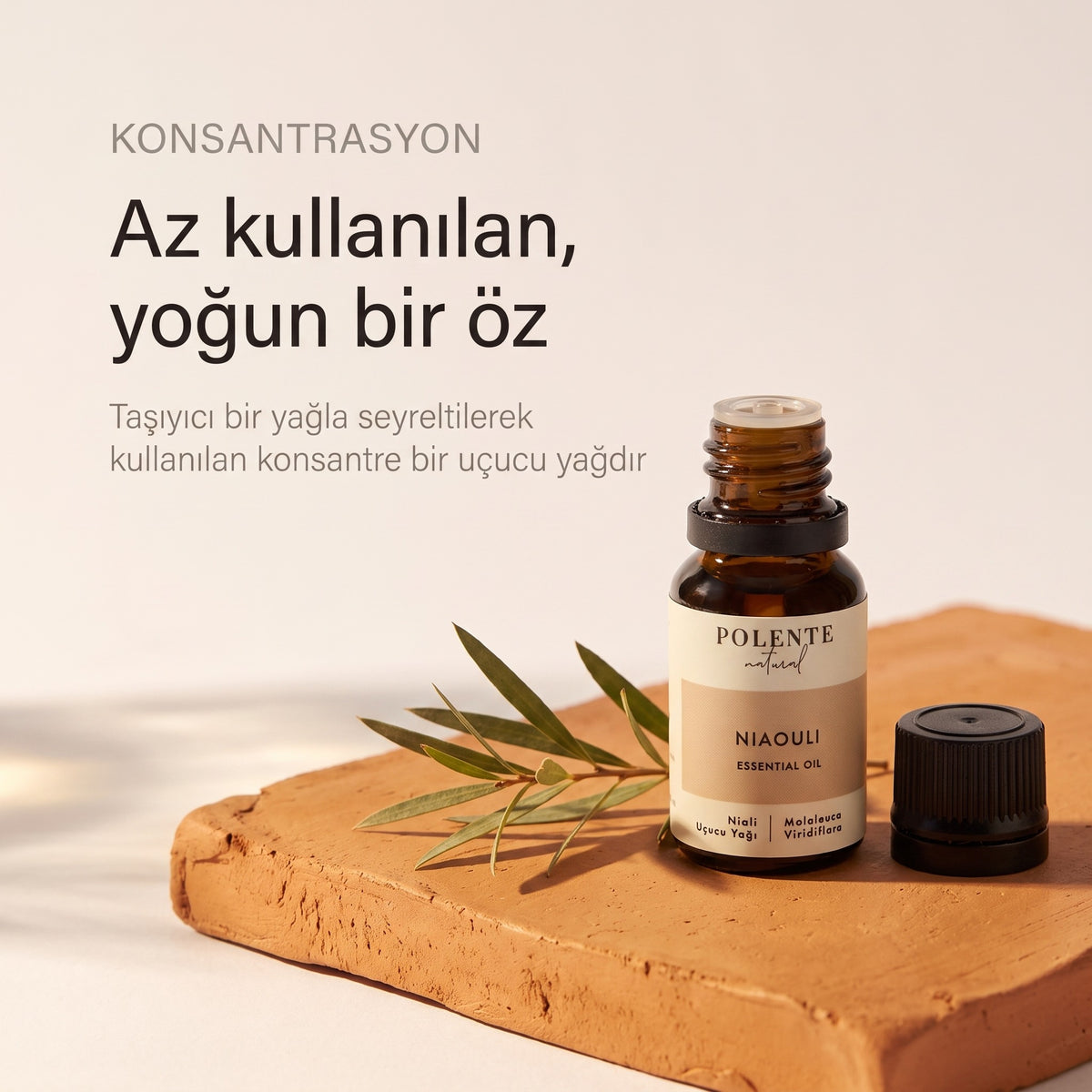 Az kullanılan, yoğun bir öz