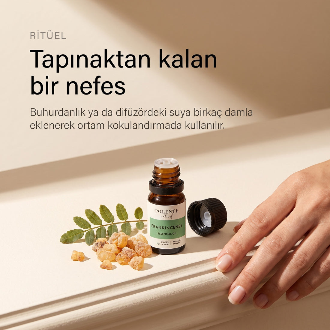 Günlük uçucu yağı 5 ml — buhurdanlıkta ritüel
