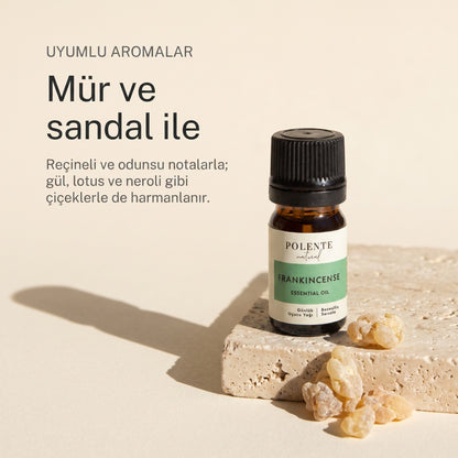Günlük yağı ile uyumlu aromalar: mür ve sandal