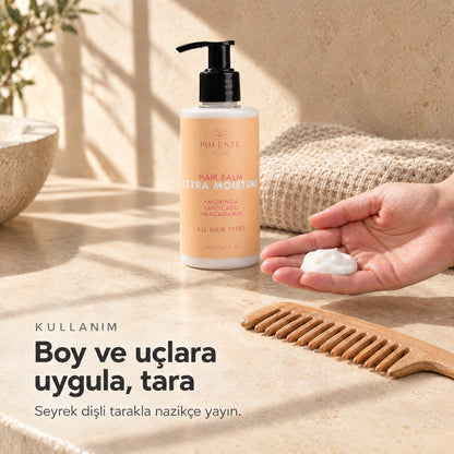 Yoğun Nemlendirici Saç Kremi — Boy ve uçlara uygula, tara