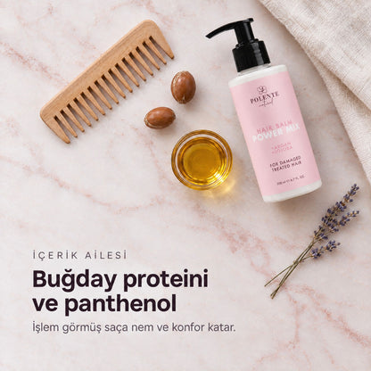 Onarıcı &amp; Besleyici Saç Kremi — Buğday proteini ve panthenol