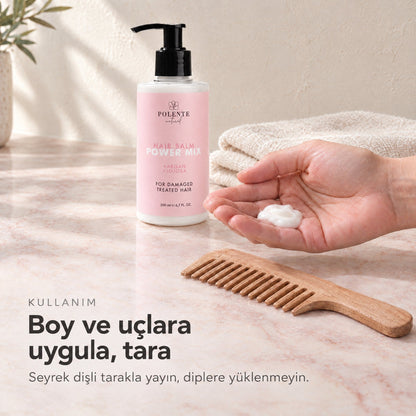 Onarıcı &amp; Besleyici Saç Kremi — Boy ve uçlara uygula, tara