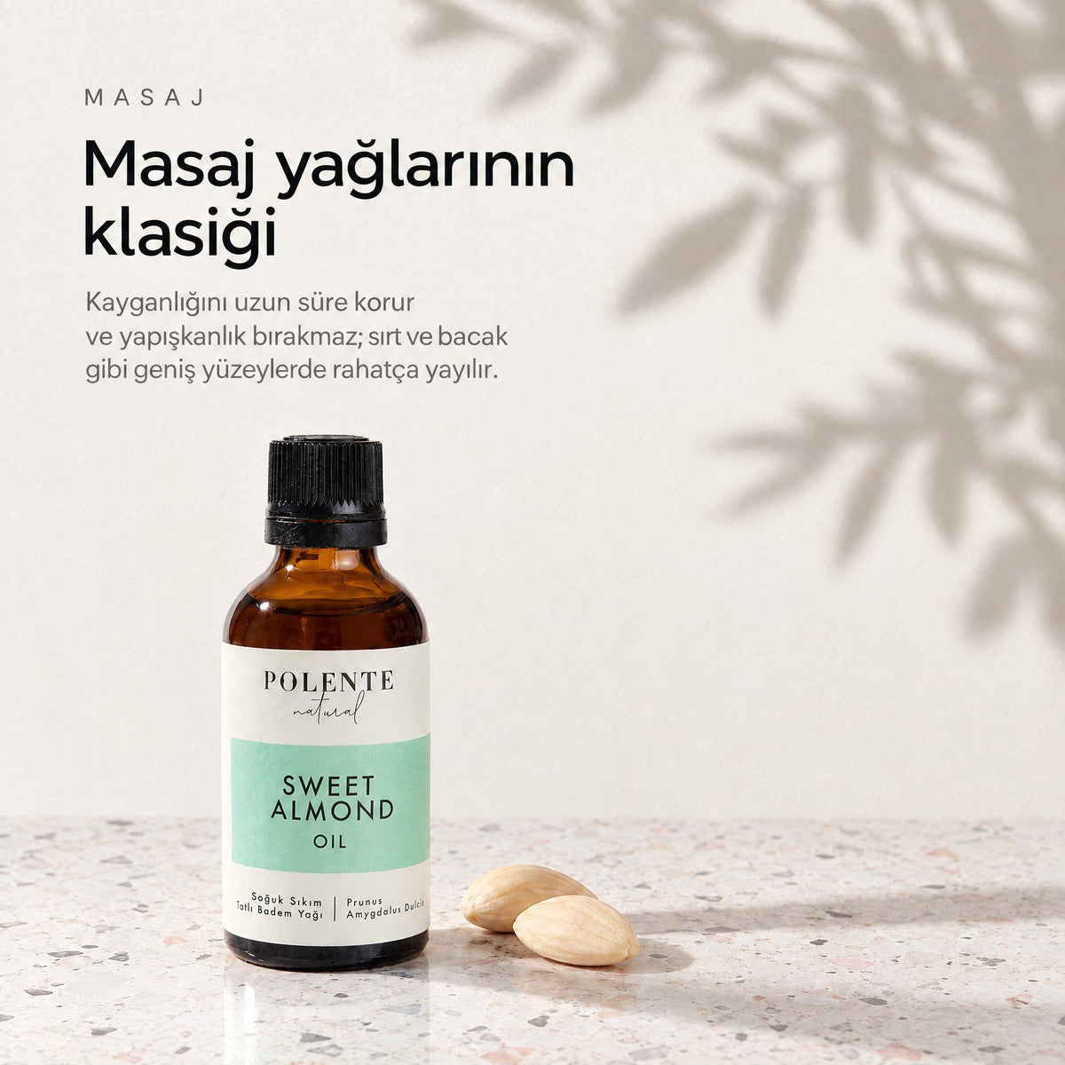 Tatlı Badem Yağı 50 ml — masaj yağlarının klasiği
