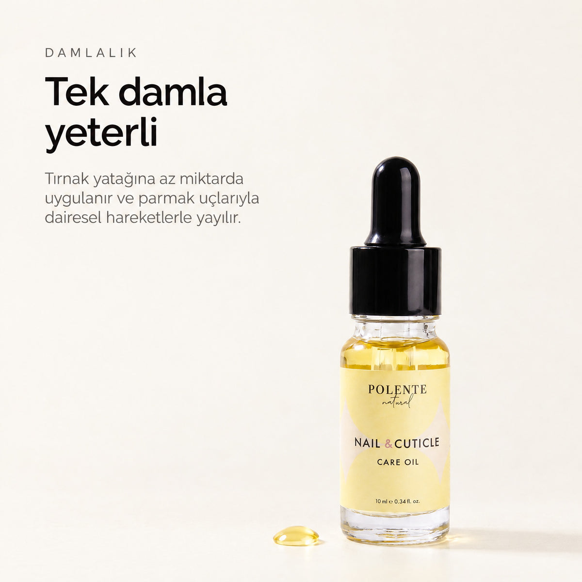 Tırnak ve Kütikül Bakım Yağı 10 ml — Tek damla yeterli