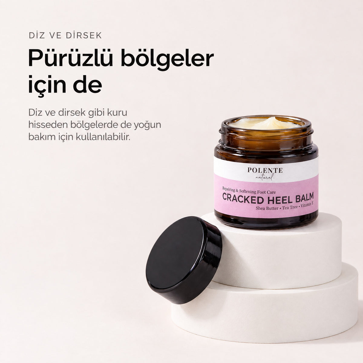 Cracked Heel Balm Topuk Balmı 50 ml — Pürüzlü bölgeler için de