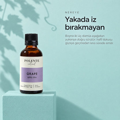 Üzüm Çekirdeği Yağı 50 ml — yakada iz bırakmayan