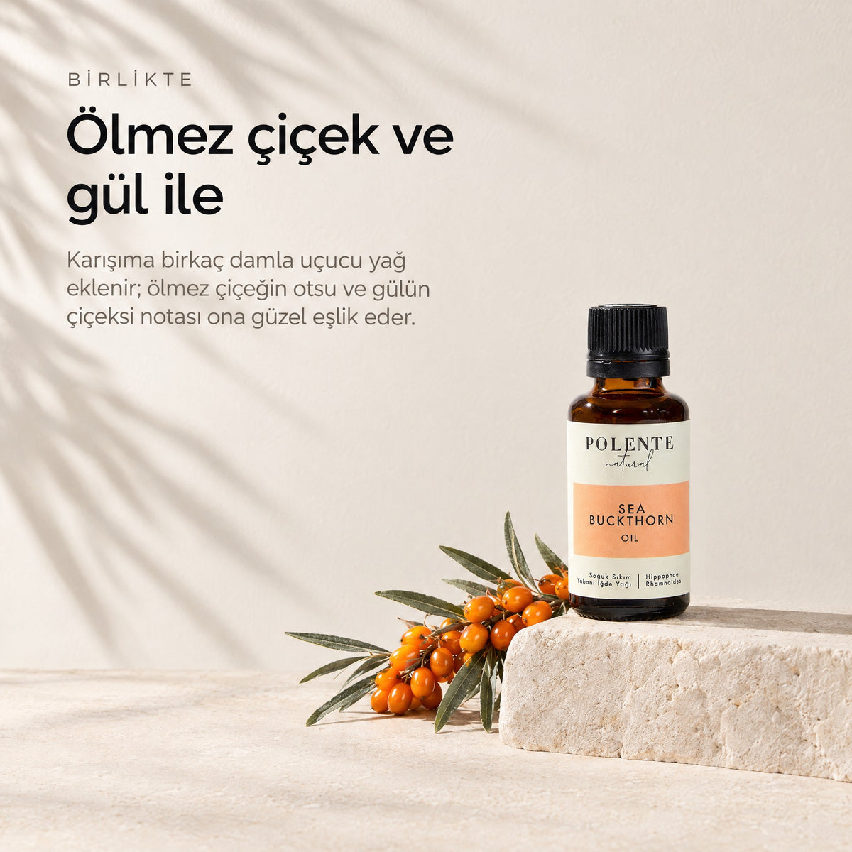 Yabani İğde Yağı 30 ml — ölmez çiçek ve gül ile