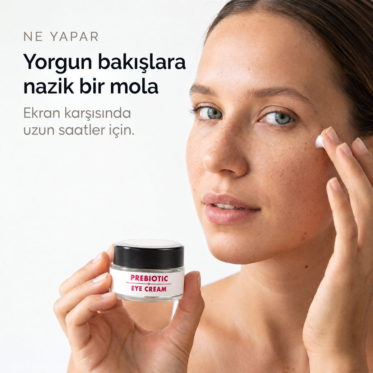 PREBIOTIC EYE CREAM 20 ml — ekran karşısında uzun saatler geçirenler için göz bakımı