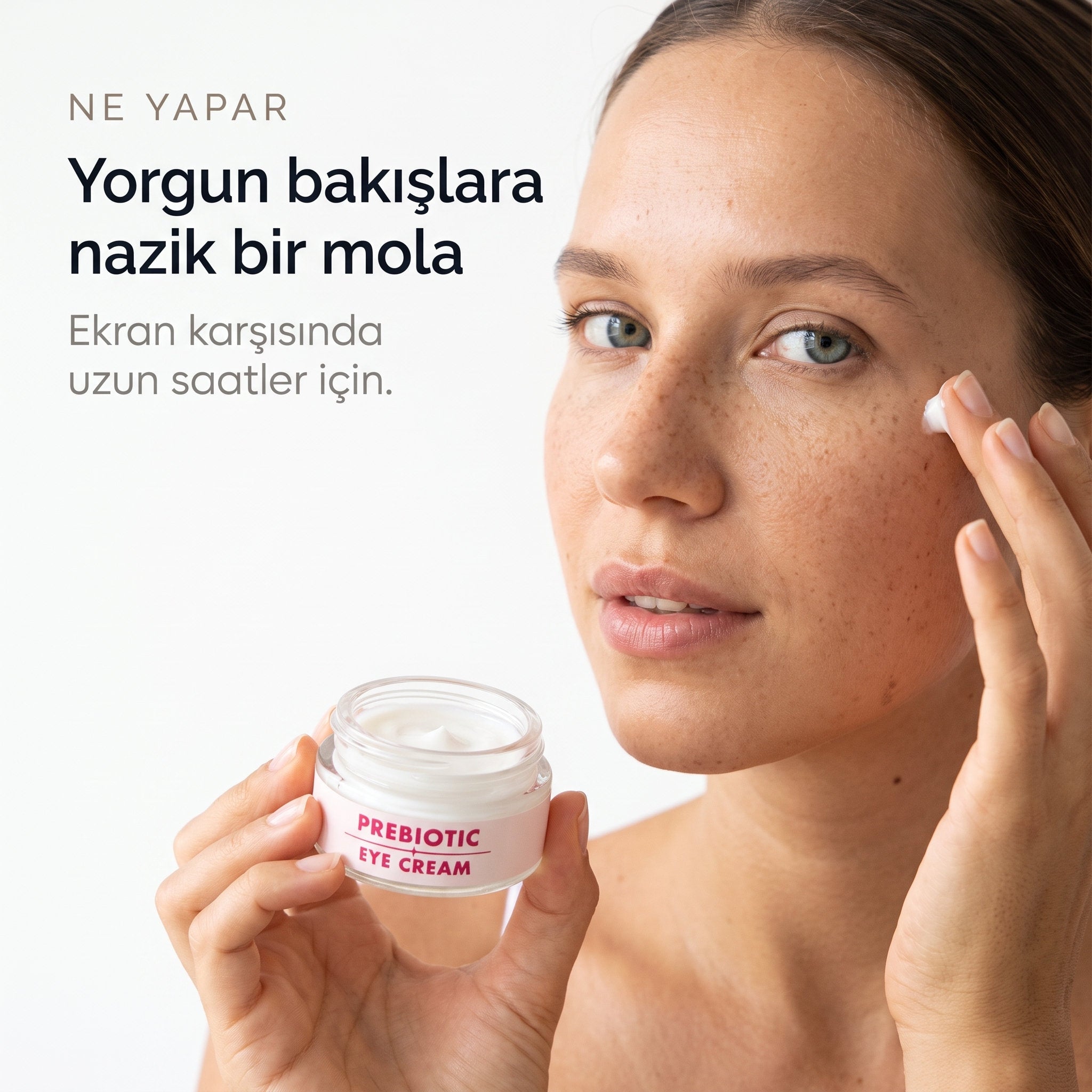 PREBIOTIC EYE CREAM 20 ml — ekran karşısında uzun saatler geçirenler için göz bakımı