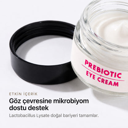 PREBIOTIC EYE CREAM 20 ml — Lactobacillus Lysate ile mikrobiyom dostu göz bakımı