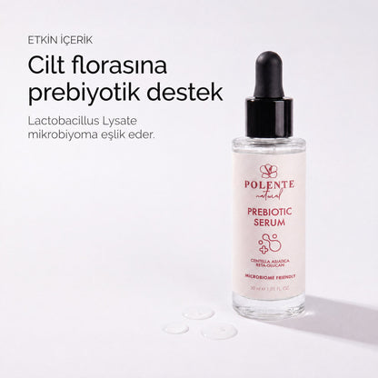 PREBIOTIC SERUM 30 ml — Lactobacillus Lysate cilt florasına prebiyotik destek sunar