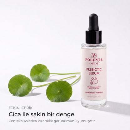 PREBIOTIC SERUM 30 ml — Centella Asiatica kızarıklık görünümünü yumuşatır