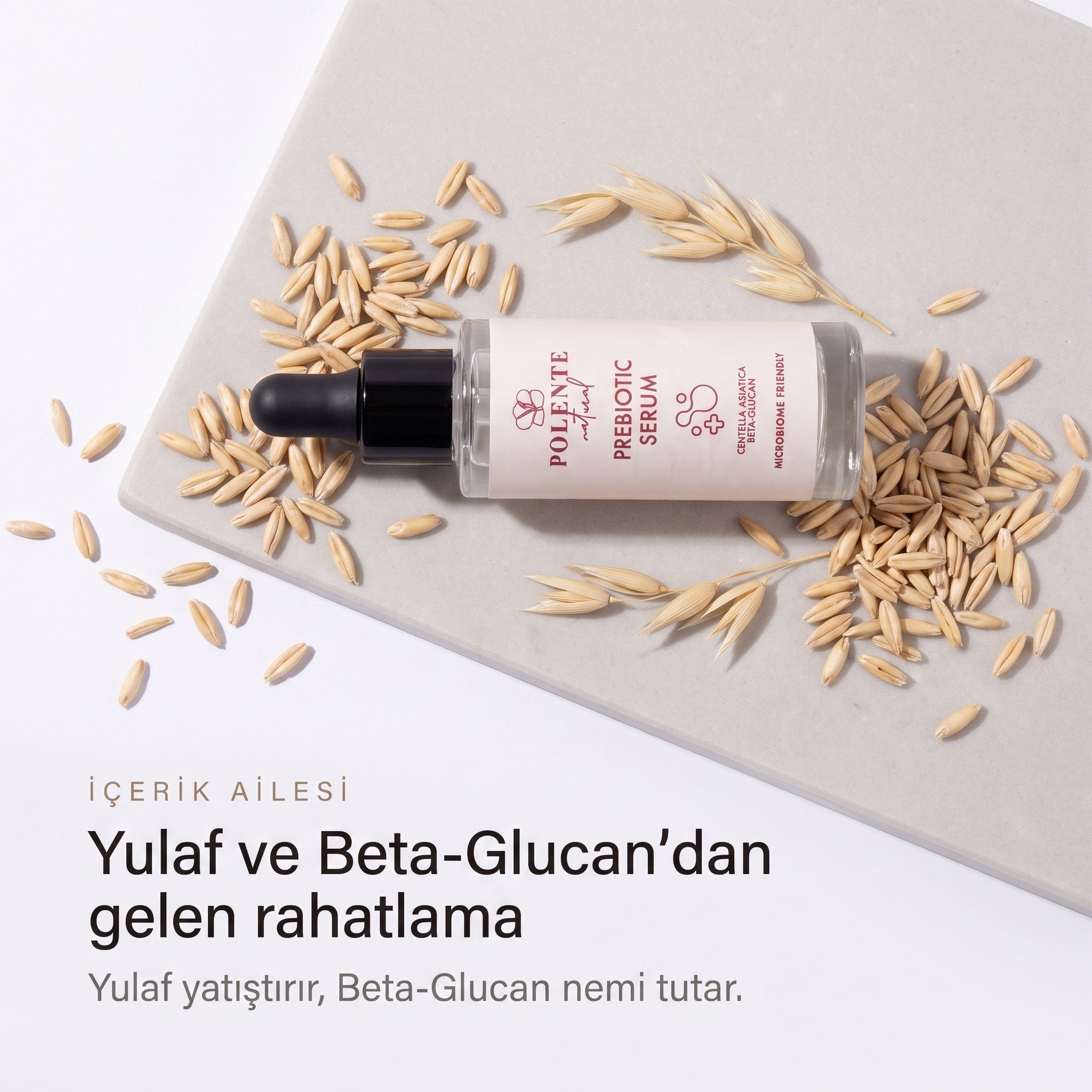 PREBIOTIC SERUM 30 ml — Yulaf ekstresi ve Beta-Glucan içerik ailesi