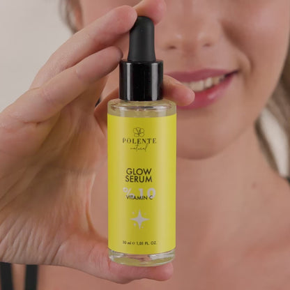 GLOW SERUM %10 C Vitamini İçeren Aydınlatıcı Leke Serumu (30 ml)