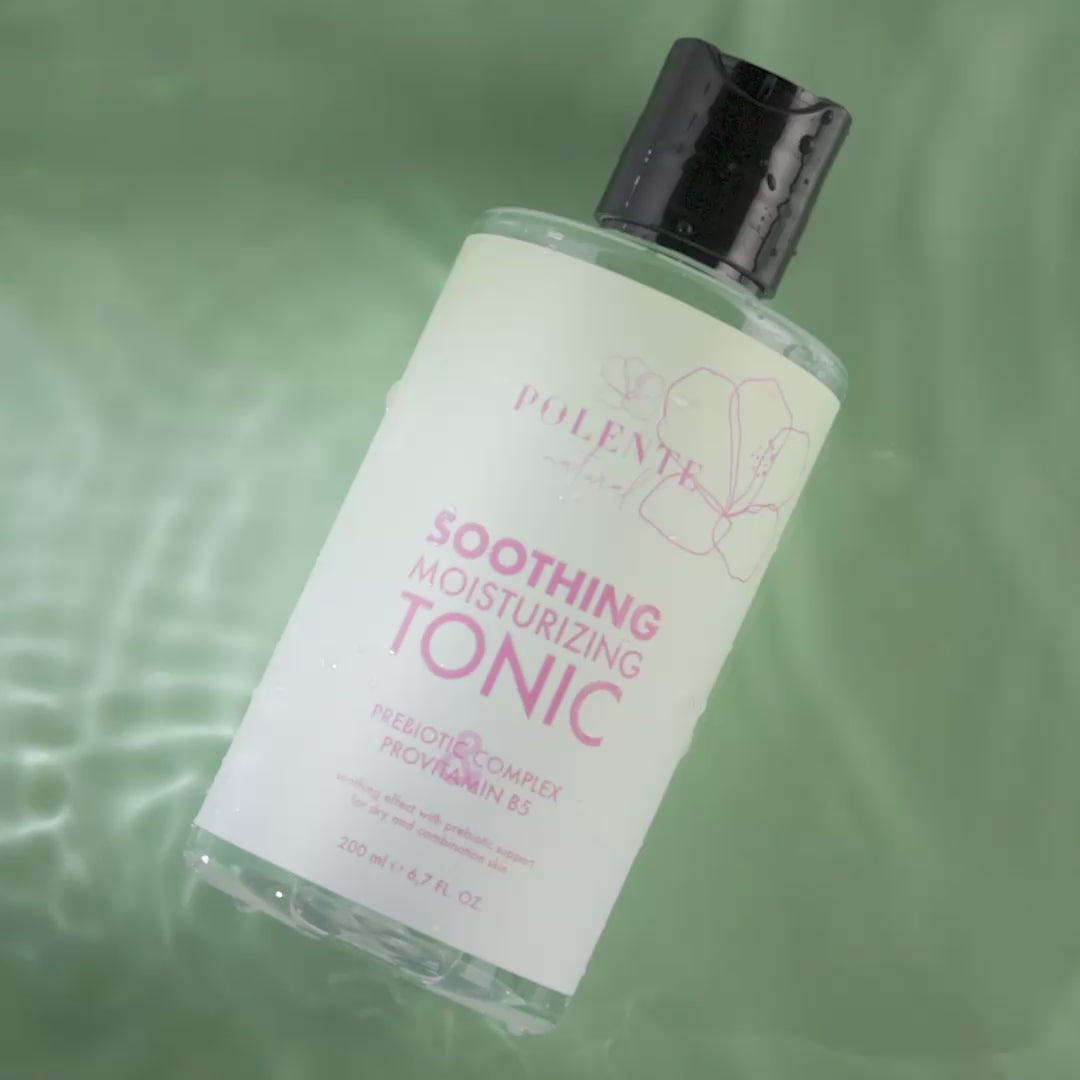 Nemlendirici Yatıştırıcı Tonik 200 ml — Prebiyotik, HA ve Panthenol nemlendirici tonik ürün videosu