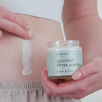 Coconut &amp;amp; Bitter Almond Body Butter / Intensive Body Moisturizer (100 ml)