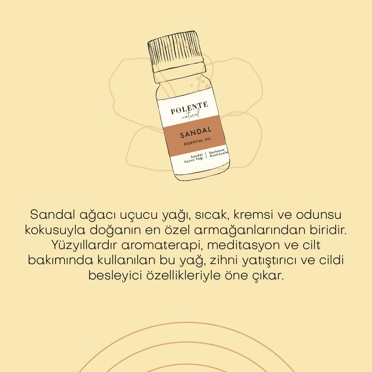 Sandal Uçucu Yağı (5 ml)