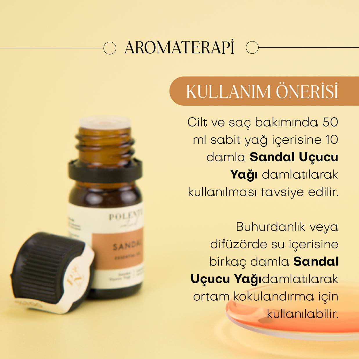Sandal Uçucu Yağı (5 ml)