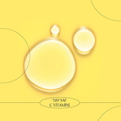 C VİTAMİN &amp;  SQUALANE SERUM - Aydınlatıcı Leke Serumu (C Vitamini Kompleksi) (30 ml)